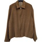 オーラリー AURALEE BABY ALPACA ZIP BLOUSON ブルゾン ブラウン サイズ：5