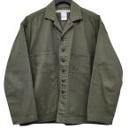 ショッピング比較 イール EEL ミリタリーシャツジャケット オリーブ サイズ：M