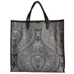 ショッピング比較 アヴァケーション A VACATION ペイズリー柄トートバッグ グレー