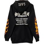 ショッピングused サムズ SAMS CHOPPERS ONLY ZIP HOODIE ジップパーカー ブラック サイズ：L
