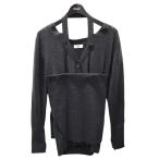 Uhr 24AW カーディガン ビスチェセット Layered Knit レイヤードニット 24AWUhr-KT420 グレー サイズ：フリーサイズ (EC)