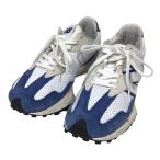 [ снижение цены ]NEW BALANCE спортивные туфли MS327PF белый * голубой размер :26cm (EC)