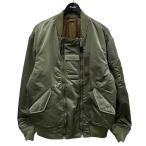 バル BAL×SPIEWAK リバーシブル中綿MA-1ジャケット DOUBLE ZIP BOMBER JACKET ダブルジップボンバージャケット B