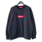 シュプリーム Supreme Box Logo Crewneck クルーネック スウェットトレーナー ブラック サイズ:L