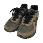 【値下げ】NEW BALANCE スニーカー M990MG4 MADE IN USA ブラウン・オリーブ サイズ:27cm (四ツ橋北堀江店)