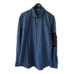 ショッピングディースクエアード ディースクエアード DSQUARED2 チェックシャツ S74DM0685 ネイビー サイズ：50