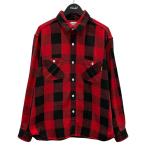 ショッピング比較 【値下げ】STANDARD CALIFORNIA チェック柄シャツ レッド・ブラック サイズ：XL (EC)