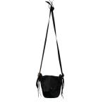 バウワウ BOWWOW レザーショルダーバッグ DEERSKIN BAG ディアスキンバッグ BW-DSB ブラック