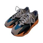 アディダス adidas YEEZY Boost 700 Wash Orange スニーカー GW0296 グレー サイズ：26.5