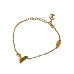 ショッピングルイヴィトン ルイヴィトン LOUIS VUITTON エッセンシャルV ブレスレット M61084 ゴールド