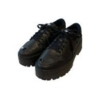 【値下げ】NIKE Air Jordan 1 Brooklyn Low Black／White／Metallic Black 厚底スニーカー HF31