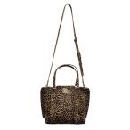 [ снижение цены ]COLE HAAN Leopard рисунок r The -2WAY сумка на плечо ручная сумочка Small Turnlock Tote маленький Turn блокировка 