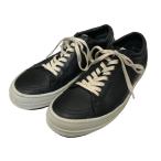 【値下げ】Rick Owens 「Vintage Low Sneakers」スニーカー ブラック サイズ：43（約28．0cm） (EC)