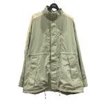 【値下げ】Name. NYLON TASLAN MIDDLE COAT ナイロンジャケット NMCO-002 ライトグリーン サイズ:3 (EC)