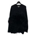 コムデギャルソンオムプリュス COMME des GARCONS HOMME PLUS サークルフリンジニット PL-N005 ブラック サイズ:S