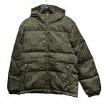 ショッピングＧＧキャンバス 【値下げ】GUCCI ジャンボGGキャンバス ダウンジャケット 698710 グリーン サイズ：44 (自由が丘店)