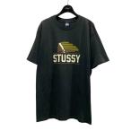 ステューシー stussy 90’S インディアンプリントTシャツ ブラック サイズ:L