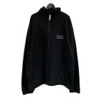 ショッピング比較 エンノイ ENNOY ロゴ刺繍フリースジャケット ブラック サイズ：XL