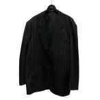 コムデギャルソンオム COMME des GARCONS HOMME ストライプテーラードジャケット HJ-05002M ブラック サイズ：M