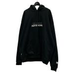 ショッピング比較 ウィンダンシー×マジックスティック WIND AND SEA×MAGIC STICK ロゴプリントパーカー ブラック サイズ：XL