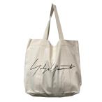 [ снижение цены ]YOHJI YAMAMOTO signature Logo большая сумка слоновая кость (EC)