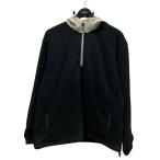 プア PWA POLARTEC ANORAK フリースアノラックジャケット P10C012-BZ05 ブラック サイズ：XL