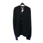 コムデギャルソンシャツ COMME des GARCONS SHIRT 25AW ウールカーディガン FZ-N109 ブラック×ネイビー サイズ：L
