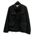 コムデギャルソンシャツ COMME des GARCONS SHIRT カットオフシャツジャケット W10101 ブラック サイズ：S