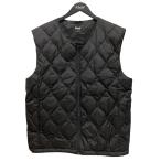ショット×タイオン Schott×TAION インナーダウンベスト へちまキルティングベスト 782-5253002 ブラック サイズ：2XL