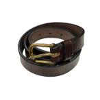 [ снижение цены ]M.F.SADDLERY кожаный ремень Brown размер :34 (EC)