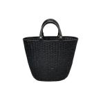 ショッピングカゴバッグ 【値下げ】MANIMARIS カゴバッグ ブラック (EC)