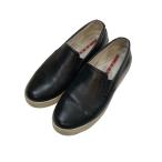 【値下げ】PRADA SPORTS レザースリッポン 3S5802 ブラック サイズ：35 (南船場店)