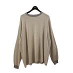 オーエヌシーメリノ ONC MERINO ボーダー クルーネックカットソー グレー サイズ:5