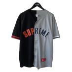 ショッピングsupreme シュプリーム Supreme Don’t Hate Baseball Jersey ベースボールシャツ ブラック、グレー サイズ：L