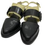 【値下げ】3．1 phillip lim ストラップシューズ ブラック サイズ：38 (中目黒店)