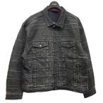 ショッピングシュプリーム 【値下げ】SUPREME 22AW 「Layerde Denim Trucker Jacket」 デニムジャケット ブラック サイズ：XL (EC)