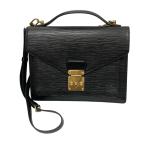 ルイヴィトン LOUIS VUITTON 2WAYショルダーバッグ M52122 モンソー ブラック サイズ:ONESIZE