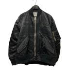 【値下げ】sacai×ERIC HAZE Bandana Print Blouson 総柄MA-1ジャケット 23-02963M ブラック サイズ：3 (中目黒店)