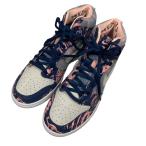 【値下げ】NIKE×SOULGOODS SB Dunk High ハイカットスニーカー DR1415-900 ピンク×ネイビー サイズ:26cm (EC)