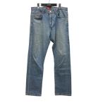 シュプリーム Supreme Washed Processing Straight Denim Pants デニムパンツ インディゴ サイズ:34