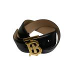 バーバリー BURBERRY メタルバックルベルト ブラック サイズ:S