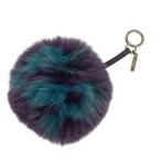 フェンディ FENDI ボンボンチャーム パープル サイズ:ONESIZE