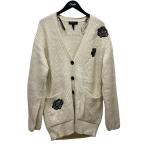 ショッピングJACOBS 【値下げ】MARC JACOBS Lace Applique Cardigan ニットカーディガン 2F4RTP041K41 アイボリー サイズ：S (中目黒店)