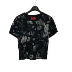 ヘブンバイマークジェイコブス Heaven by Marc Jacobs プリント半袖カットソー 3F3RTP005C62 ブラック サイズ:M
