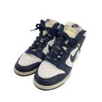 [ снижение цены ]NIKE DUNK HI RETRO QS - ikatto спортивные туфли 850477-103 белый × midnight темно-синий размер :27.5cm