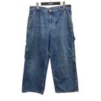 ショッピングbottega ボッテガヴェネタ BOTTEGA VENETA ヴィンテージカーゴデニムパンツ 794041 V42W0 ライトインディゴ サイズ：48