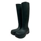 ボッテガヴェネタ BOTTEGA VENETA パドルロングブーツ グリーン サイズ：37