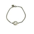  Gucci GUCCI Inter locking очарование браслет серебряный размер :ONE SIZE