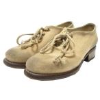 【値下げ】CHEREVICHKIOTVICHKI DERBY COTTON コットン ダービー  シューズ No Tongue ベージュ サイズ：35 (原宿キャットストリート店)