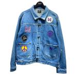 ショッピング比較 ニードルス Needles Assorted Patches Jean Jacket　パッチカスタム デニムジャケット インディゴ サイズ：M